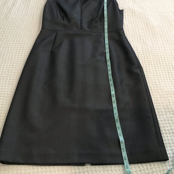 Antonio Melanie Sliver Gray Dress Size 6 Sleeveless - Picture 10 of 10